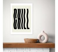 East End Prints Chill Art Print - A3
