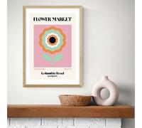 East End Prints Columbia Market Oak Frame Art Print - A3