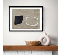 East End Prints Comfort Black Frame Art Print - A3