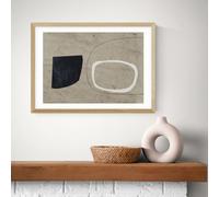 East End Prints Comfort Oak Frame Art Print - A2