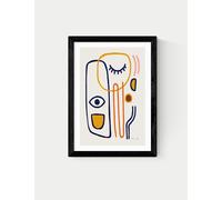 East End Prints Feel Good Framed Art Black
