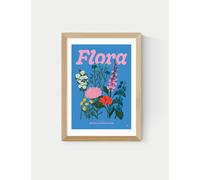 East End Prints Flora Framed Art Natural