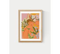 East End Prints Flourish Framed Art Natural