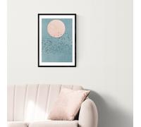 East End Prints Fly Away Black Frame Art Print - A3