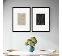 East End Prints Galerie Boheme Black Frame Art Print - A3