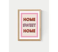 East End Prints Home Sweet Home Framed Art Natural