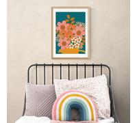 East End Prints Mid Century Bouquet Print