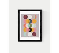 East End Prints Moods and Moons Framed Art Print Black