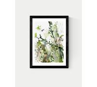 East End Prints Nature's Way Floral Framed Art Black