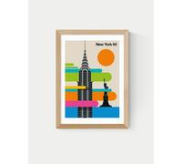 East End Prints New York 64 Framed Art Natural