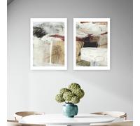 East End Prints Paint Abstract Art Print - A2