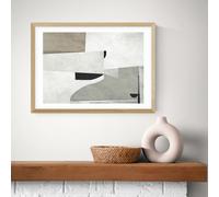 East End Prints Priory Oak Frame Art Print - A2