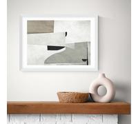 East End Prints Priory White Frame Art Print - A2