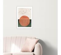 East End Prints Rising Sun Unframed Wall Print - A3