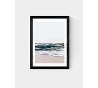 East End Prints Seashore Framed Art Print Black