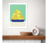 East End Prints Sicily Lemons Art Print - A3