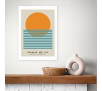 East End Prints Sun Bauhaus Art Print - A2
