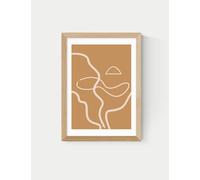 East End Prints The Line Framed Art Natural