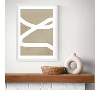 East End Prints White Frame Art Print - A2