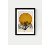 East End Prints Winter Morning by Kubistika Framed Art Print Black
