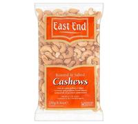 East End Roasted Cashew Nuts 250g - Pack of 2