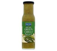 East End Very Hot Green Chilli Sauce (260g) - Pack of 2
