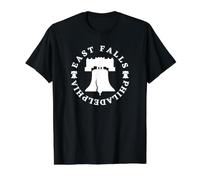 East Falls Philadelphia Philly Neighborhoods Souvenir Value Graphic T-Shirt, Men, Black, M