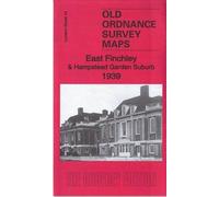 East Finchley & Hampstead Garden Suburb 1939: London Sheet 10.4 (Old Ordnance Survey Maps of London)