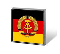 East Germany German Democratic Republic Flag Funny Lapel Tie Pin Buttons Brooch Badge Pin Clothes Hat Accessories for Men Women