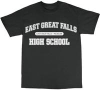 East Great Falls High School T-Shirt Pie American(Large)