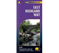 East Highland Way XT40: Route Maps by Harvey Map Services Ltd (2013-10-07)