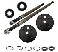 East Lake Axle replacement for rear Axle and Brake Hub Drum Assembly Kit E-Z-GO Electric 1982+ / Gas 2 cycle 1982 1993