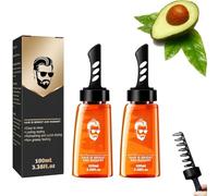 East Moon Hair Oil Head Gel,2 in 1 Hair Wax Gel with Comb,One-Comb Shaping-Styling Gel Comb,Men's Grooming gel,Create Trendy Hairstyles Quickly