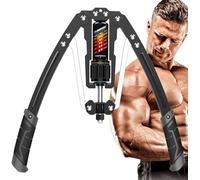 EAST MOUNT Twister Arm Exerciser - Adjustable 22-440lbs Hydraulic Power, Home Chest Expander, Shoulder Muscle Training Fitness Equipment, Arm Enhanced Exercise Strengthener (Black)