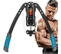 EAST MOUNT Twister Arm Exerciser - Adjustable 22-440lbs Hydraulic Power, Home Chest Expander, Shoulder Muscle Training Fitness Equipment, Arm Enhanced Exercise Strengthener (Blue)
