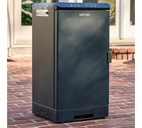 EAST OAK Ridgewood 30" Electric Smoker, Smoker with Side Wood Chip Loader, 725 Sq Inches of Cooking, Digital Control, 4 Removable Racks, Outdoor Kitchen, Night Blue