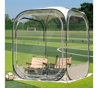 EAST OAK Weather Sports Tent for Fishing & Outdoors | Pop Up Bubble Tent Instant Sun & Rain Shelter | No Condensation, Spacious Interior, Ultra Visibility | All Weather Protection | 50L*50W*68.9H