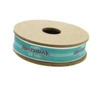 East of India - 3M Roll Vintage Ribbon Birthday