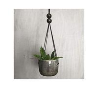 East of India: Boxed Rustic Planter - Black Wash