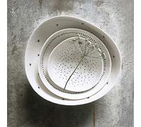 East of India: Boxed Set of 3 Porcelain Bowls - Stars, Dashes & Dots