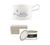 East of India ‘Distance Can Never Separate’ Handled Candle Holder