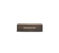 East of India Dried Flower Wooden Bar Small Display Block for Friend