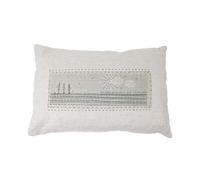 East of India Embroidered Cushion - Look Towards The Sun