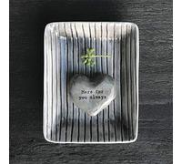 EAST OF INDIA Here for You Always Heart Shaped Sign