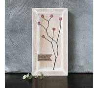 East of India: Long Berry Frame - Friends Are Like Flowers