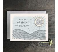 East of India Memories Sympathy Card - Those we love don’t go away