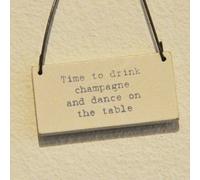 East of India Mini Tag: Time To Drink Champagne And Dance On The Table