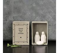 East of India Nativity Porcelain Gift - Christmas