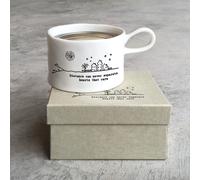 East Of India Never Separate Hearts That Care Candle In A Tin Inside Handled Candle Holder Gift Idea