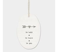 East Of India: Porcelain Hanger: Be Bold